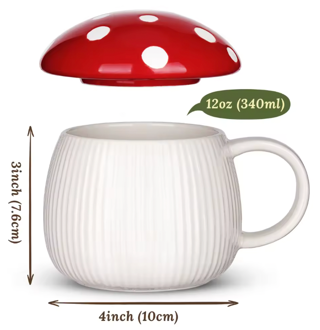 Cute Mushroom Mug