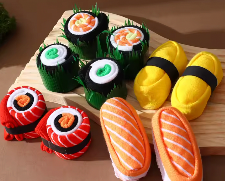 Sushi Socks Gift Set