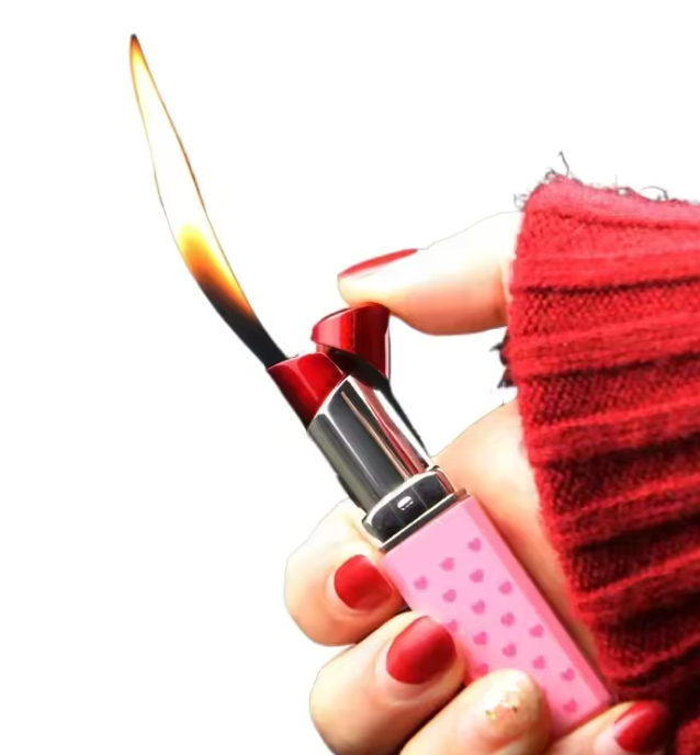 Girly Lipstick Butane Lighter