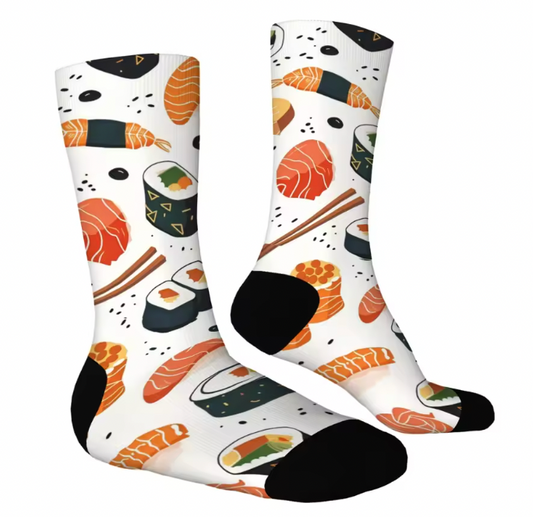 Sushi Maki Roll Socks