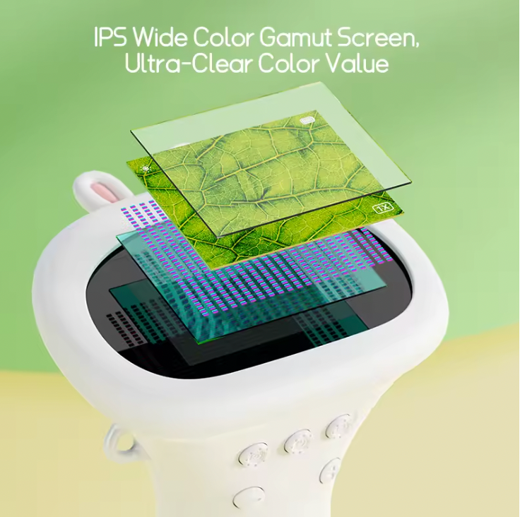 Kids’ Mini Handheld Microscope with 2” IPS Screen